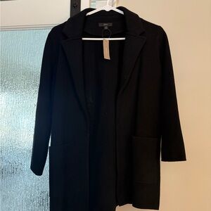 J. Crew Black Sweater Blazer